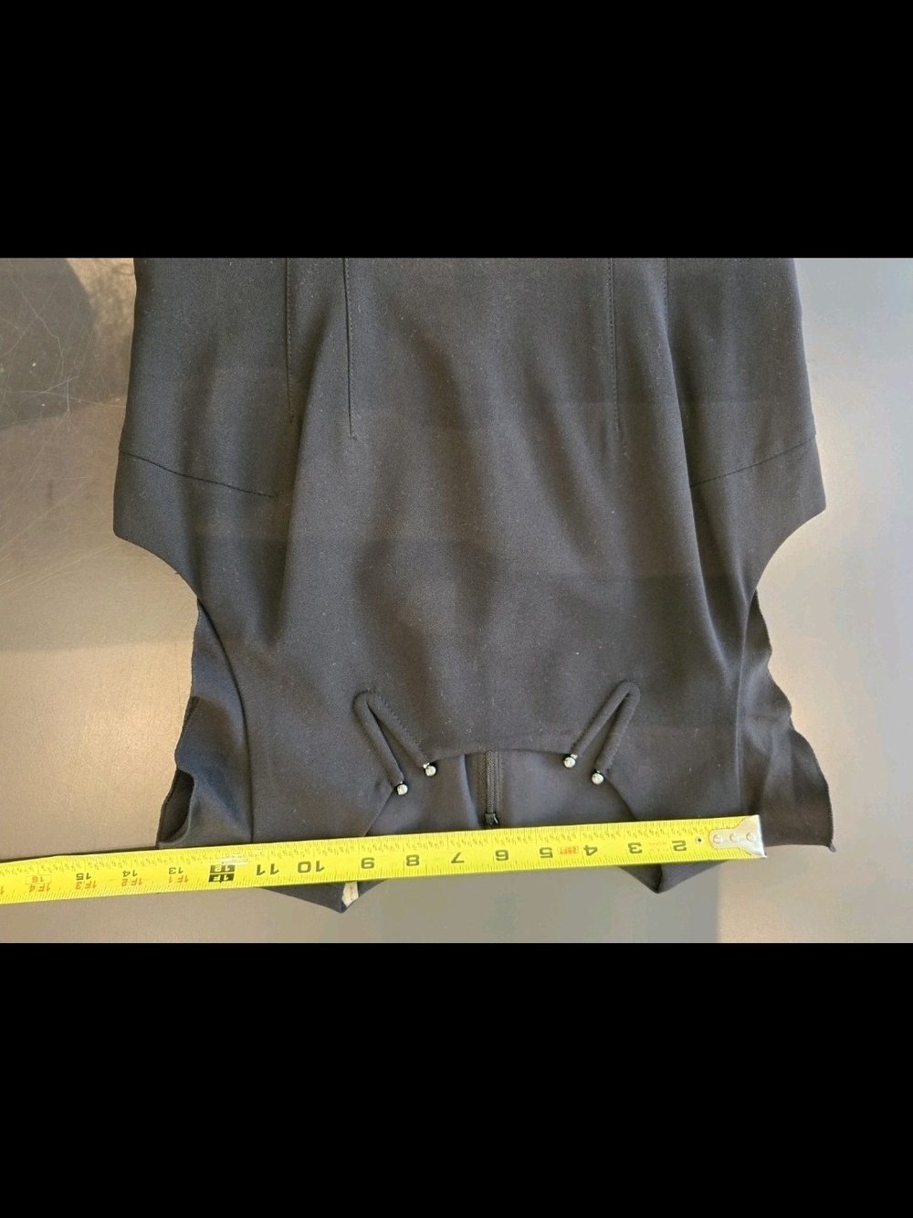 T Tahari Black Cap-Sleeve Sheath Dress - Picture 5 of 12